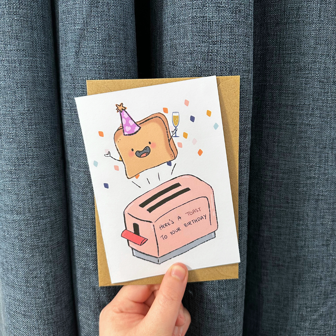 Here's a toast to your birthday