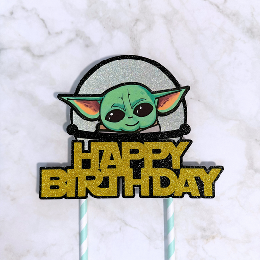 Cake Topper - Star wars Baby Yoda