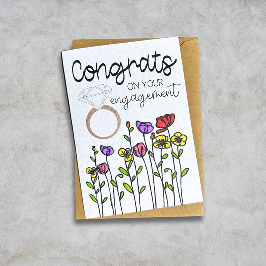 Congrats on your Engagement Card
